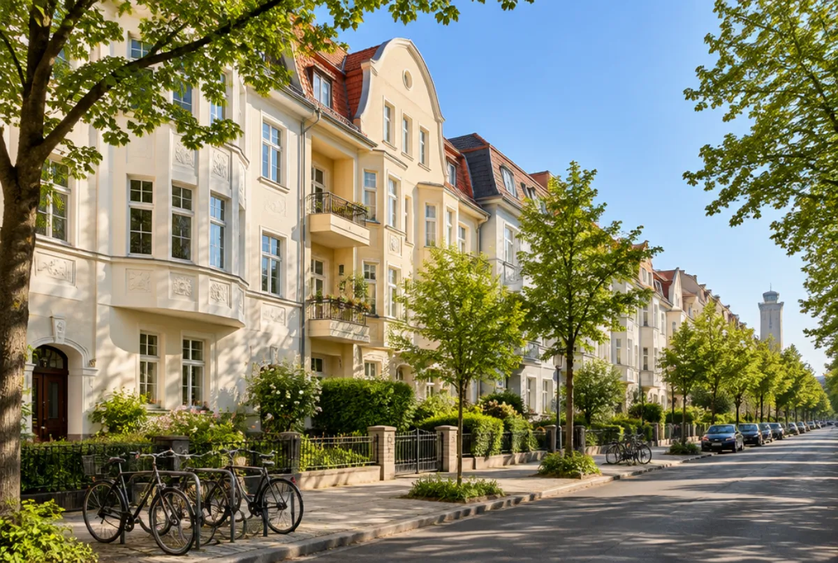 Straße in Berlin-Tempelhof (Beispielbild)